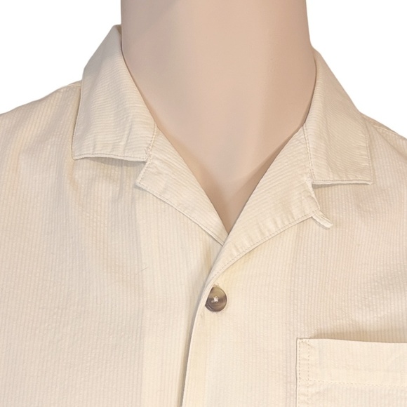 Frank and Oak Over Shirt Organic Cotton Overshirt Graphic Button Up Short Sleeve - Picture 6 of 16
